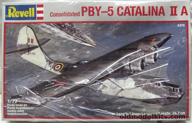 Revell 1/72 RAF Consolidated Catalina IIA (PBY), 4370 plastic model kit
